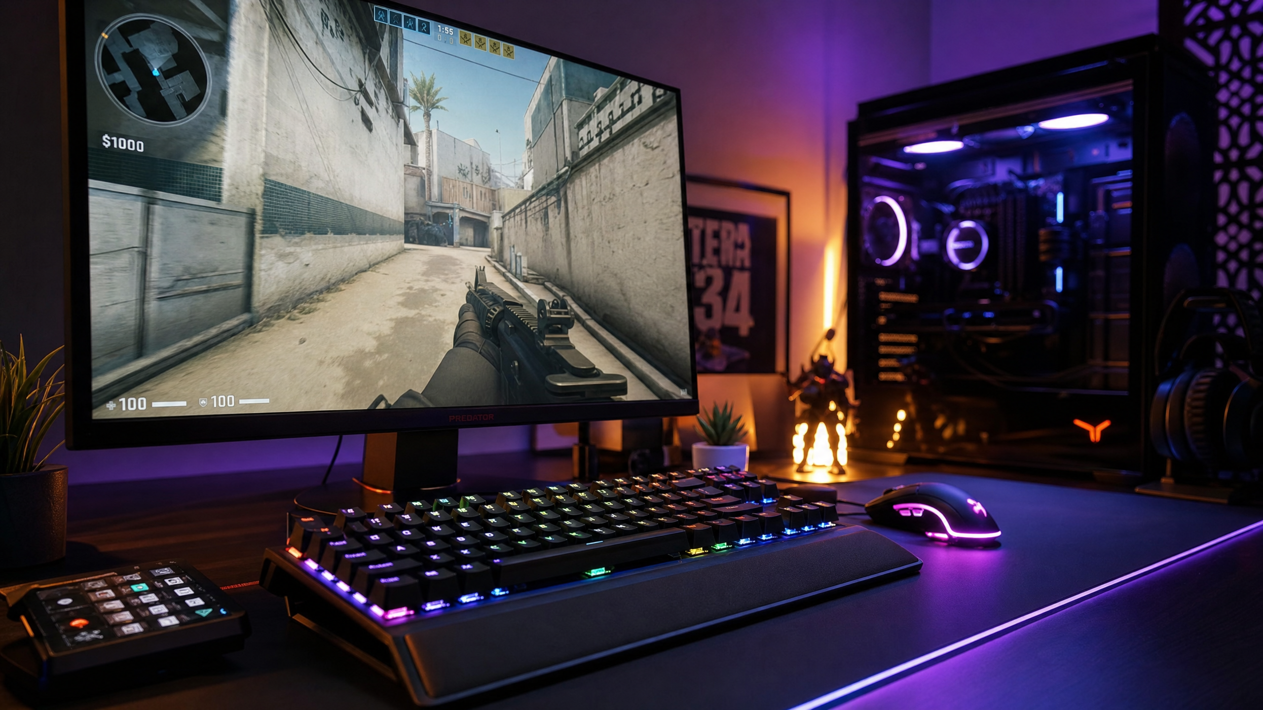Featured game review – immersive FPS setup